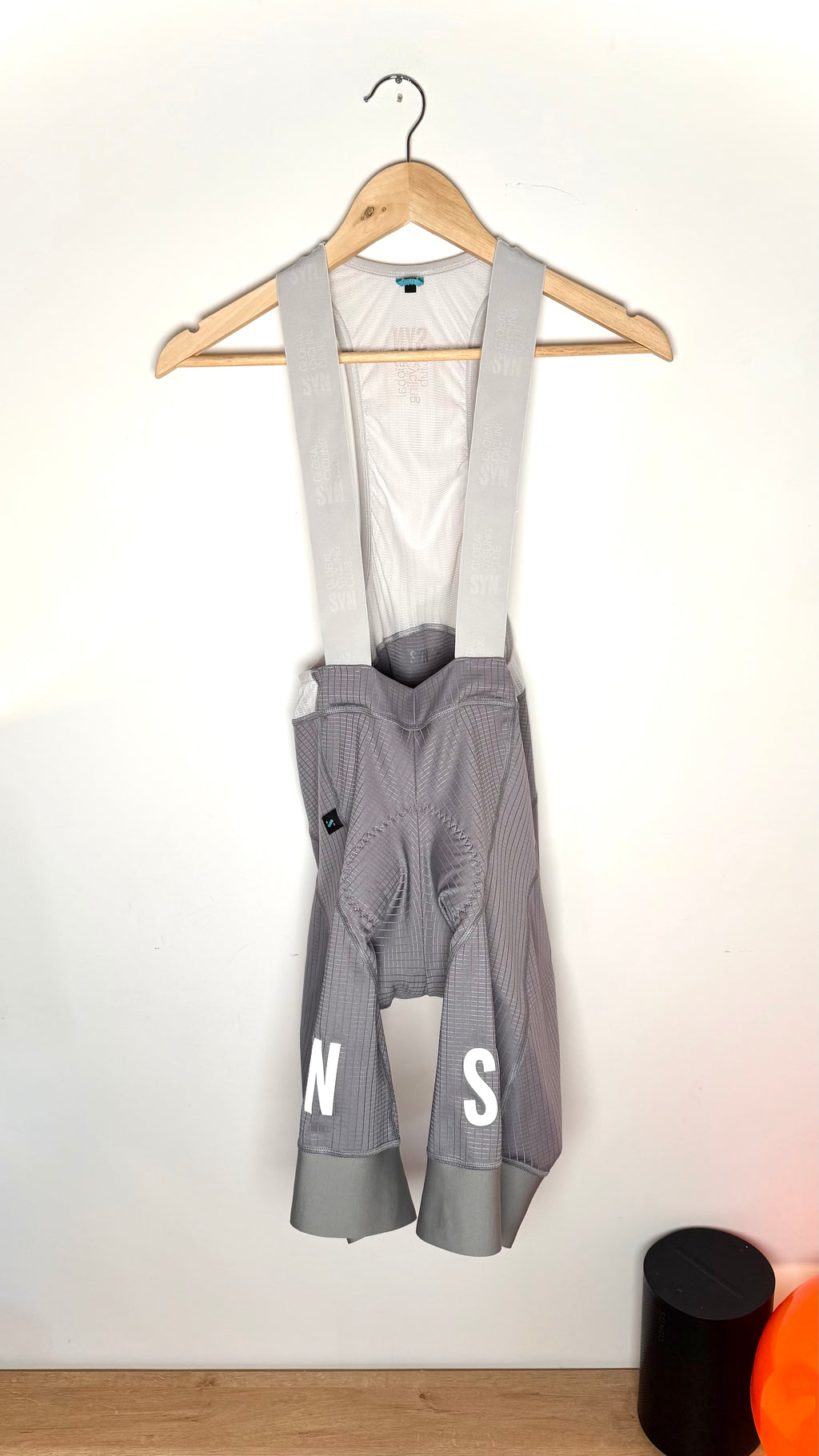 SYN Men’s Pro Bib Shorts Steel M