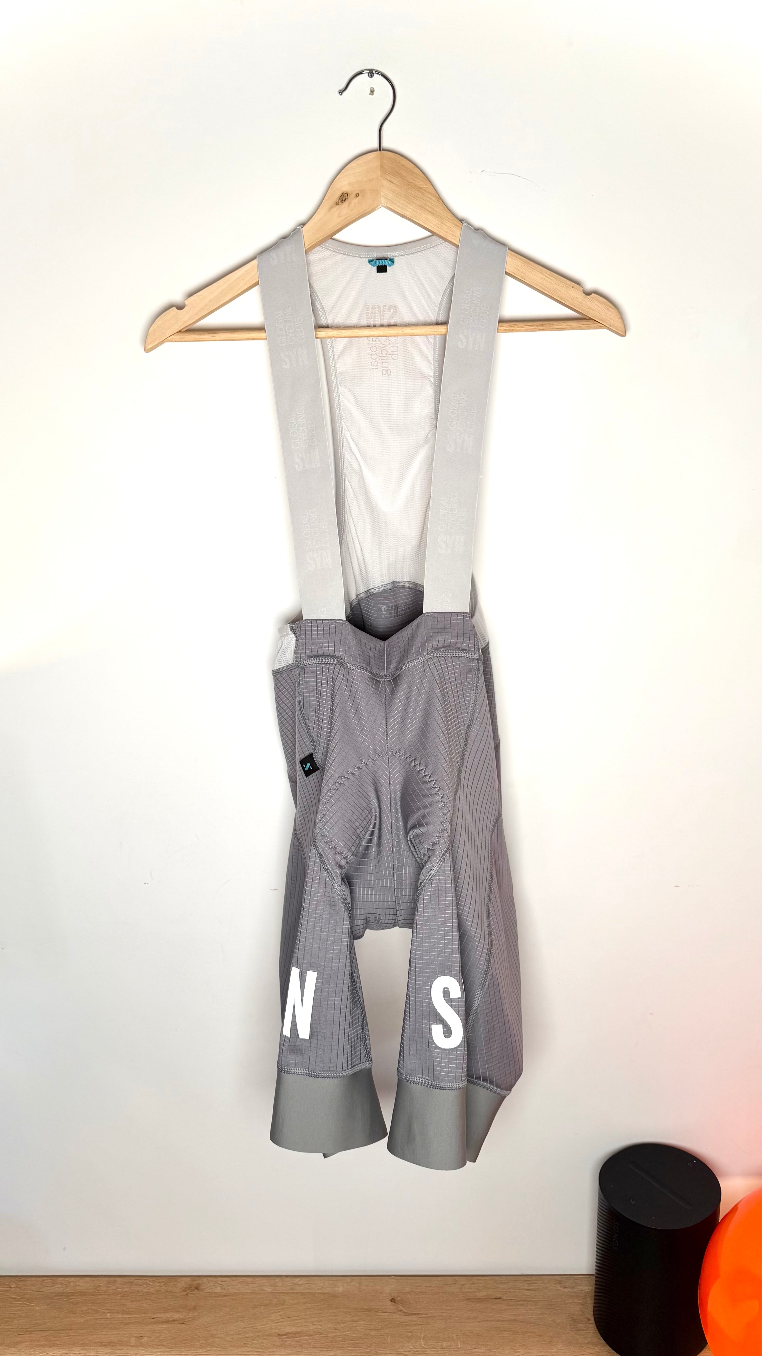 SYN Men’s Pro Bib Shorts Steel M