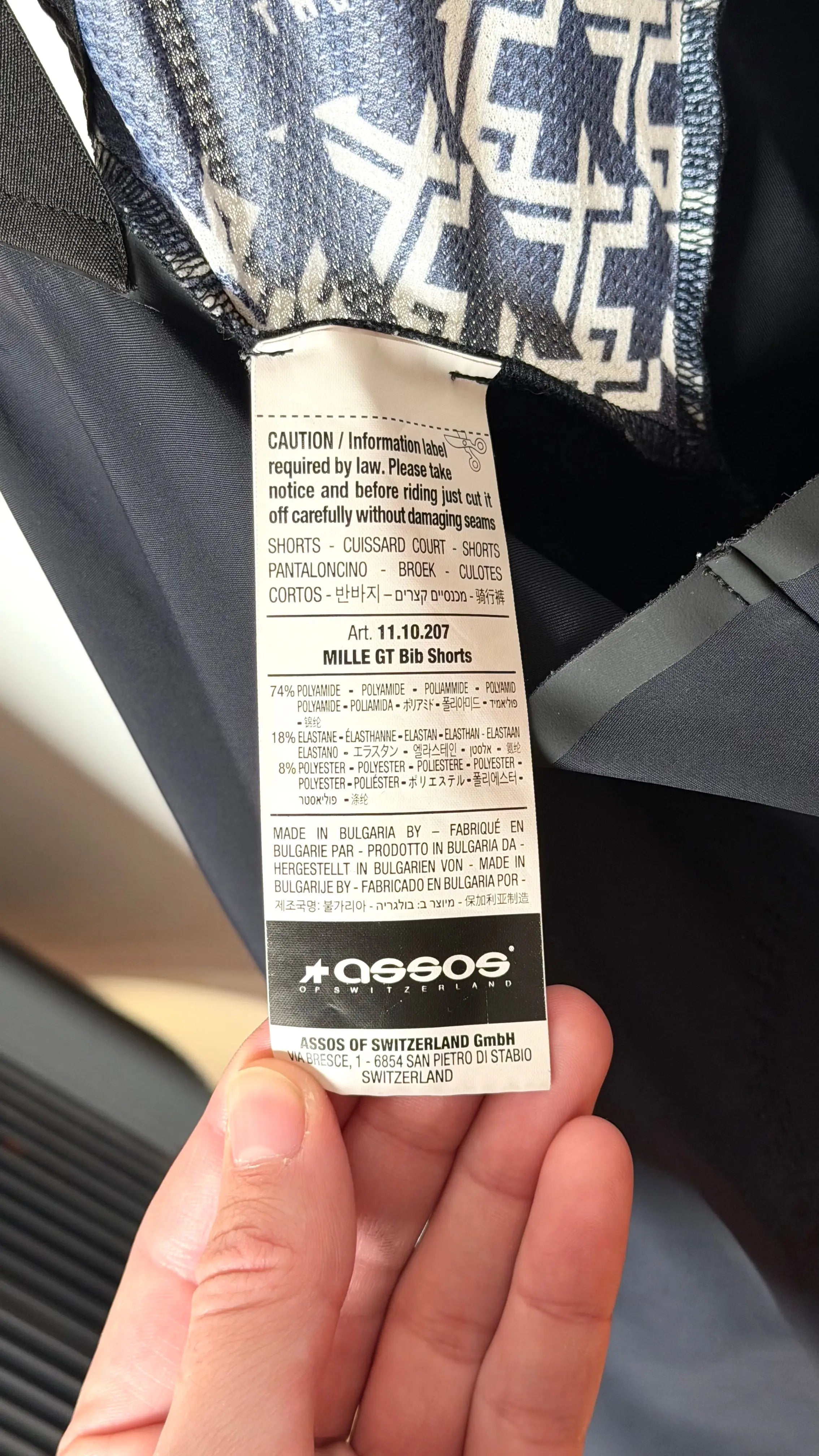 Assos Mille GT Bib Shorts 2kstro Cycling Store