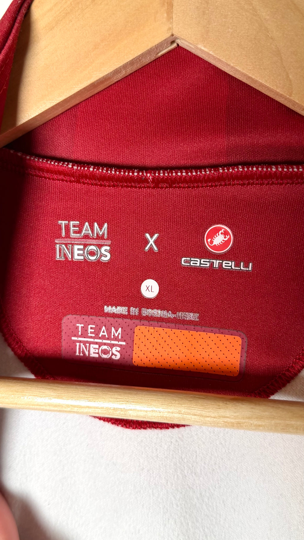 Maillot Castelli x Ineos XL